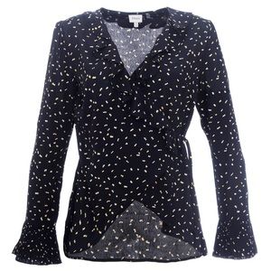 Charli Gabriella Wrap blouse size 8 NWOT